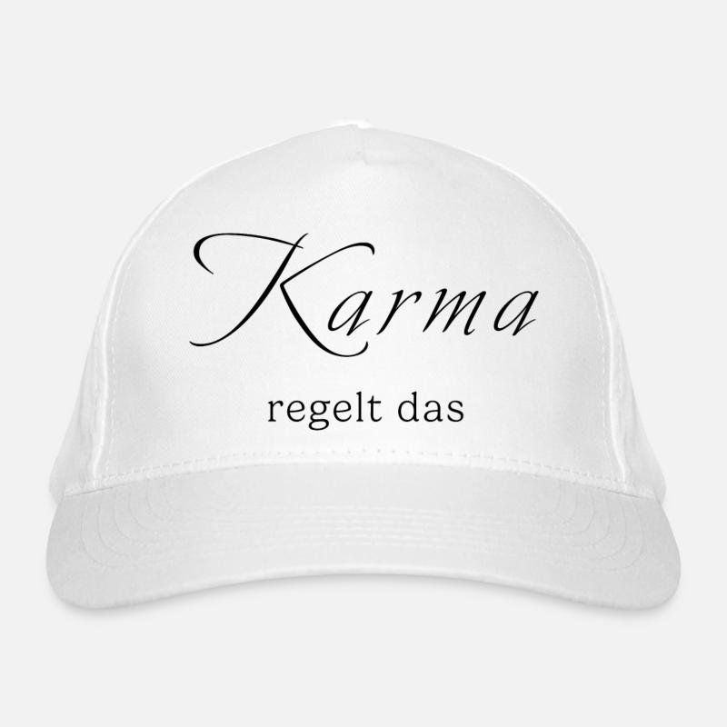 Karma regulates Organic Baseball Cap