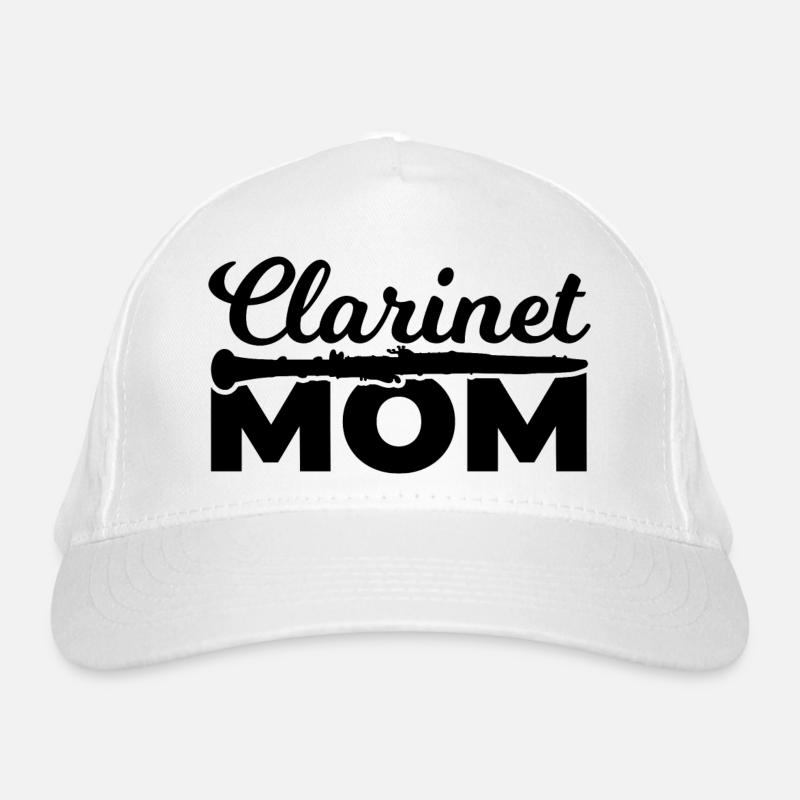 Clarinet player Mother Organic Baseball Cap