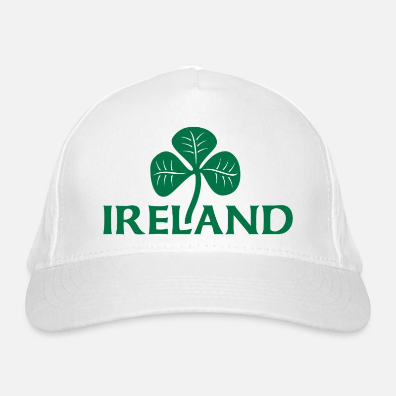 L’Irlande et le trèfle Casquette classique bio