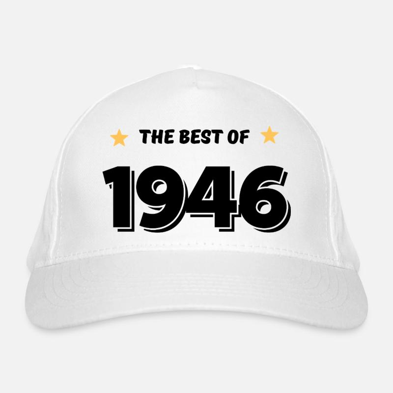 Das Beste von 1946 Bio-Baseballkappe