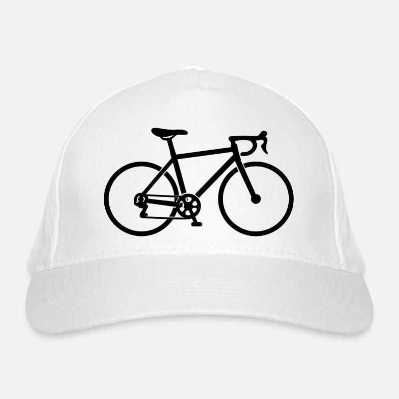 Icône du vélo de route Casquette classique bio