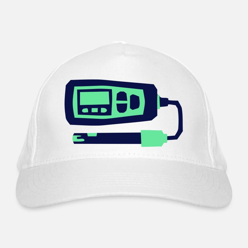 pH Meter Hydroponics Tool Organic Baseball Cap
