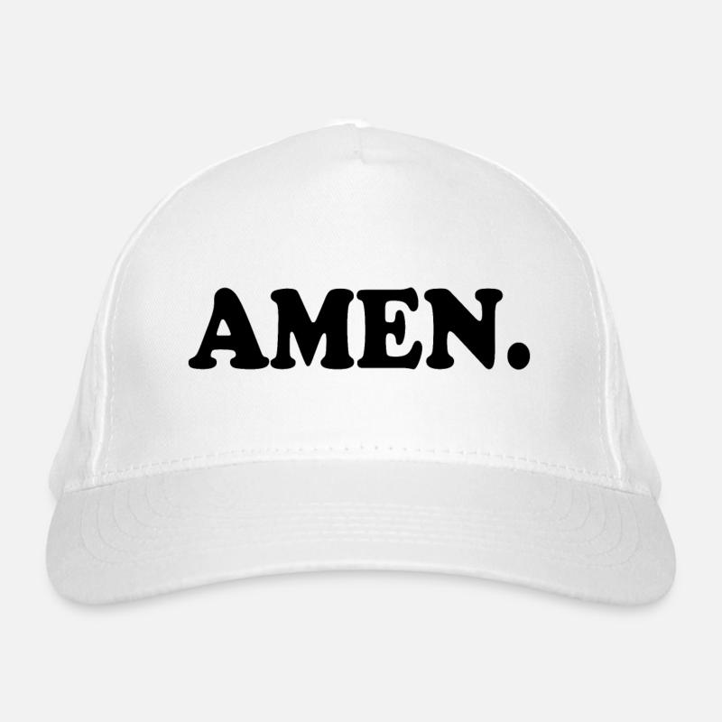 Amen Bio-Baseballkappe