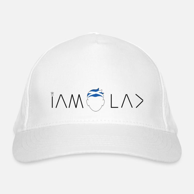 Ich bin ein schottischer Junge Bio-Baseballkappe