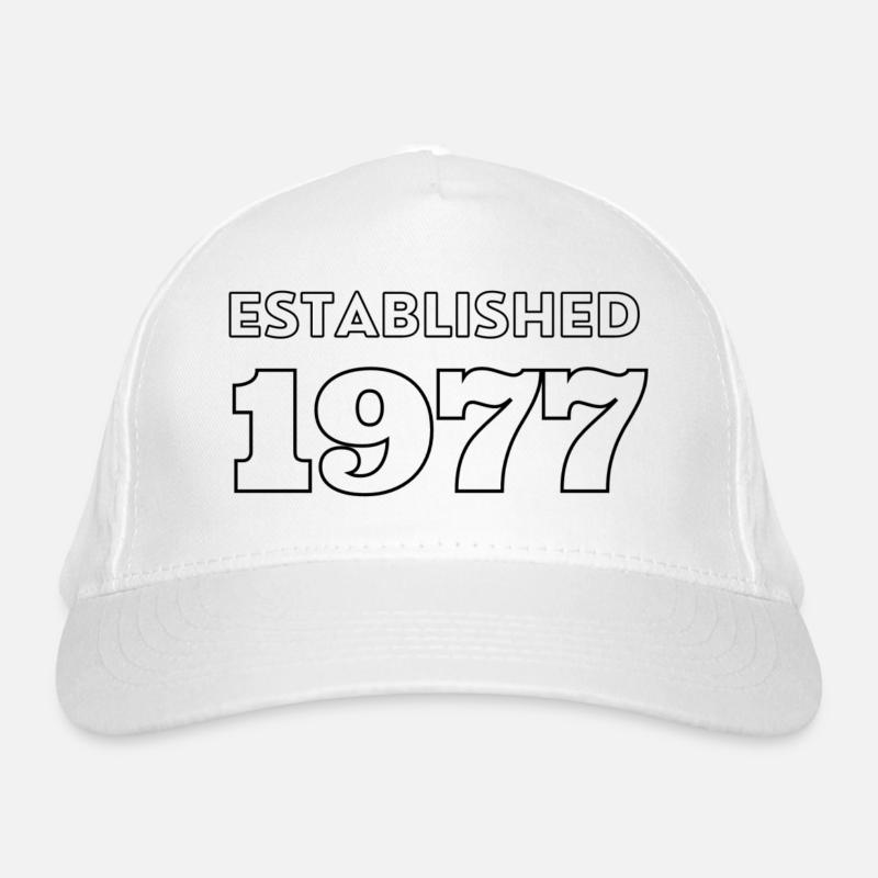 Fondée en 1977 Casquette classique bio