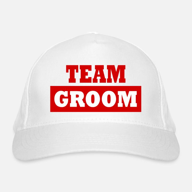 Team groom Casquette classique bio