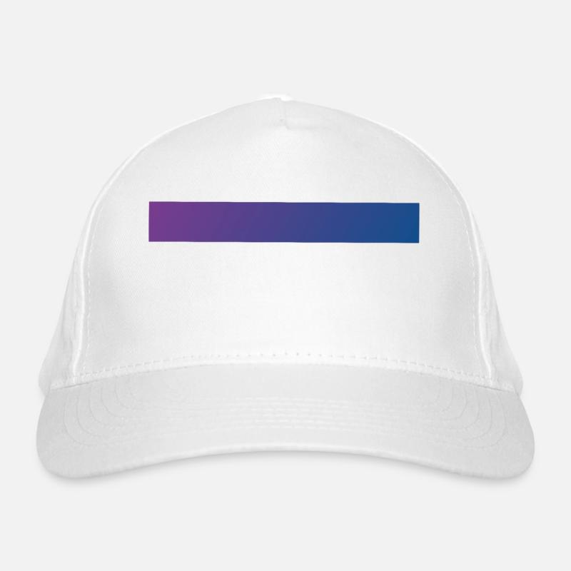 Gradient Purple & Blue Organic Baseball Cap