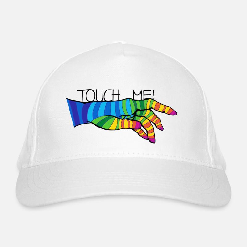 TOUCH ME! Bio-Baseballkappe