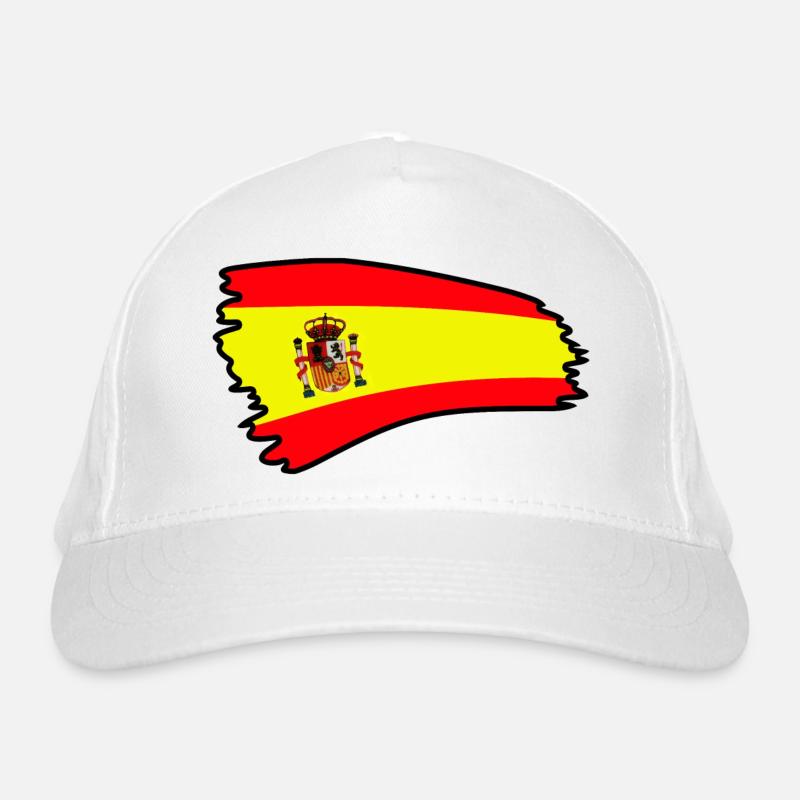 drapeau espagne españa Casquette classique bio