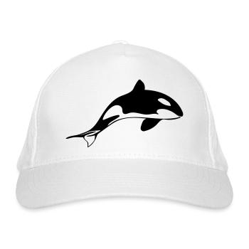 Orca - Bio-Baseballkappe - Weiß - Vorne