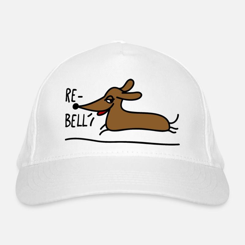 Teckel rebelle Casquette classique bio