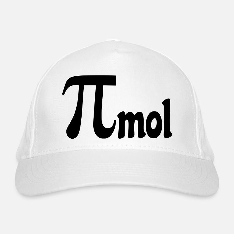 Pi mole for mathematicians, nerds chemistry number # Organic Baseball Cap