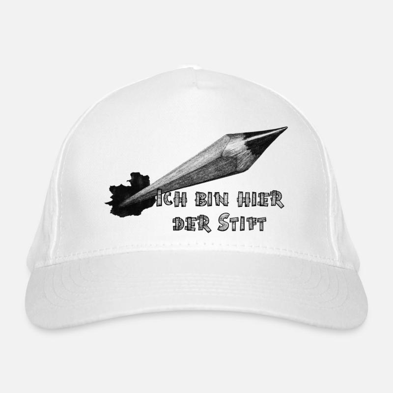 Ich bin hier der Stift Bio-Baseballkappe