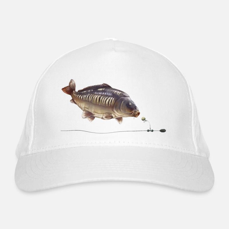 Spiegelkarpfen-Chod-Rig-Angeldesign Bio-Baseballkappe