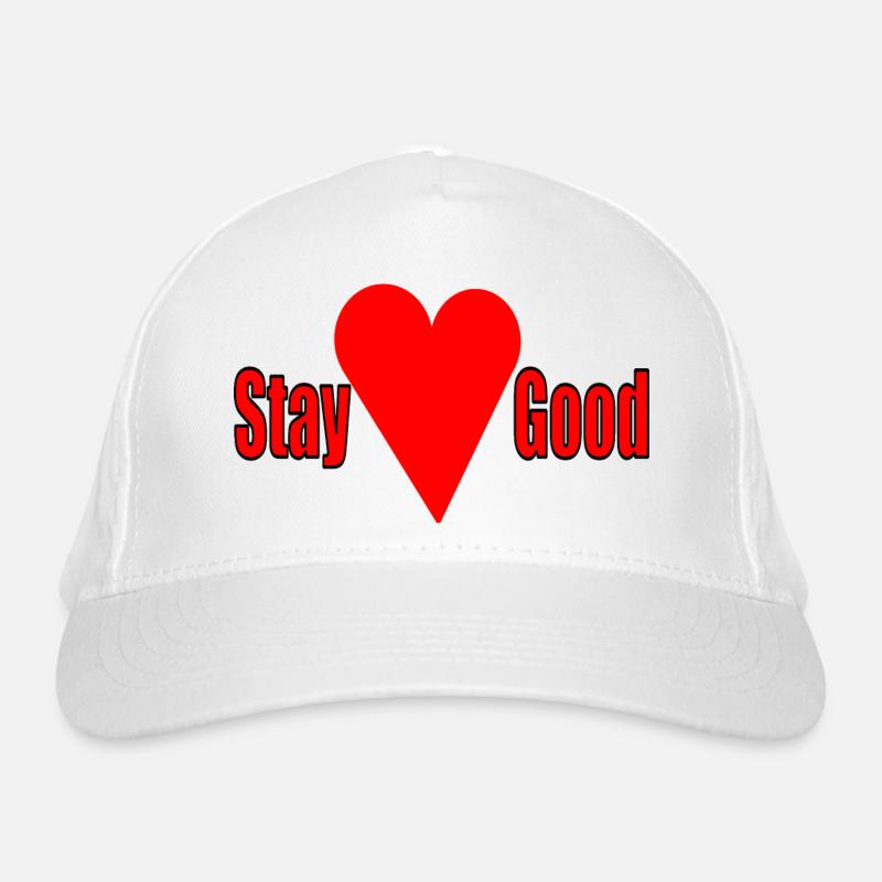 Sei brav Bio-Baseballkappe