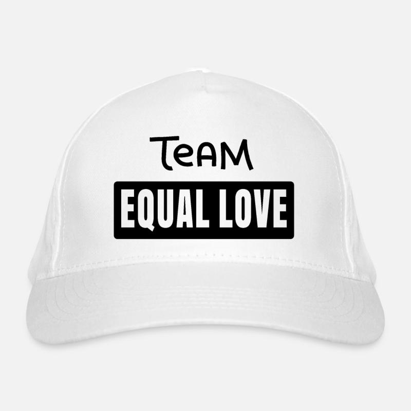 Team Equal Love Organic Baseball Cap