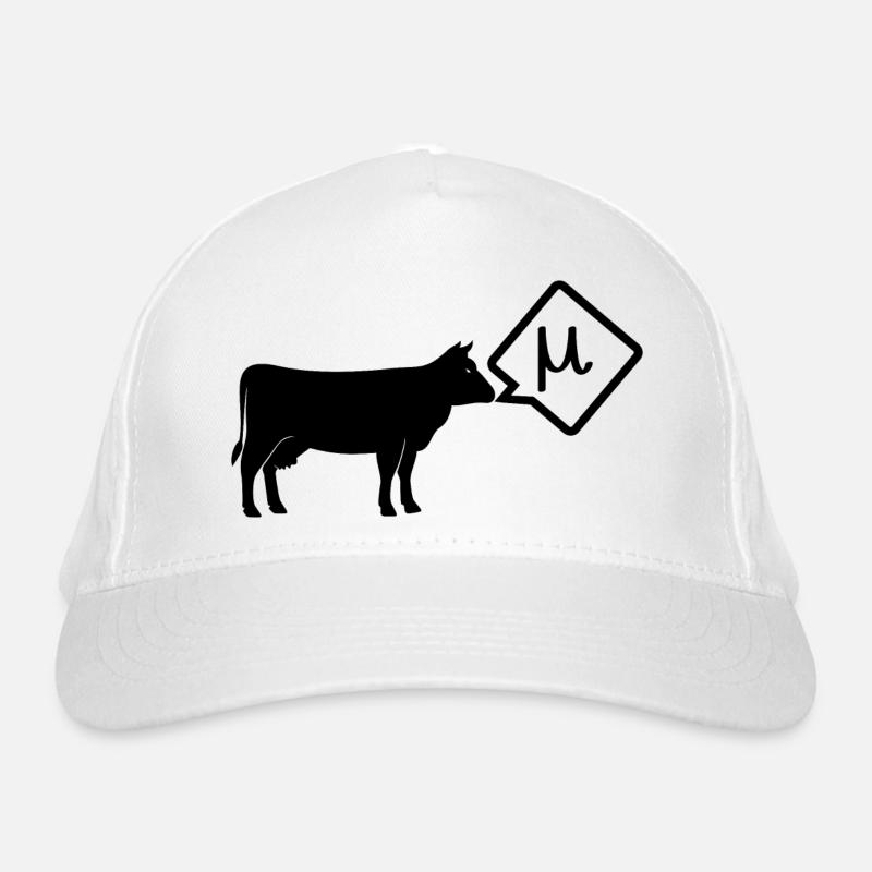 Wissenschaftliche Kuh wird mu lustig Bio-Baseballkappe