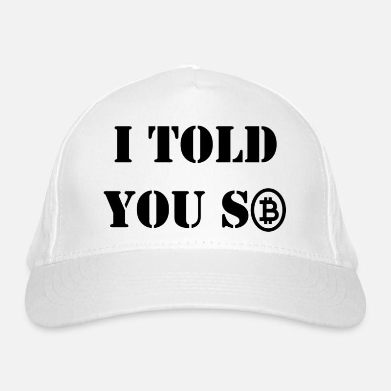 Bitcoin Trading Crypto Stocks Casquette classique bio