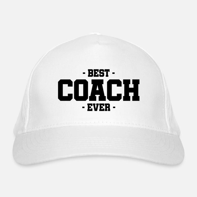 Best Coach Ever Trainer Team Training Athlet Sport Bio-Baseballkappe
