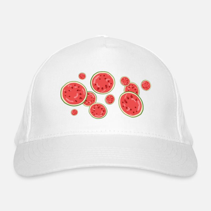 Der Duft der Wassermelone Bio-Baseballkappe