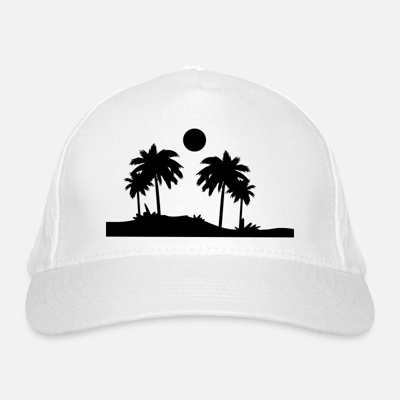 palmen Bio-Baseballkappe