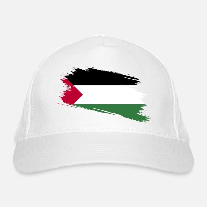 Drapeau Palestine Casquette classique bio
