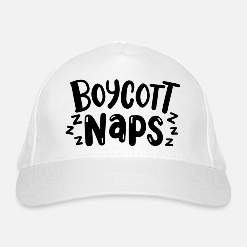 Boykott Nickerchen Bio-Baseballkappe