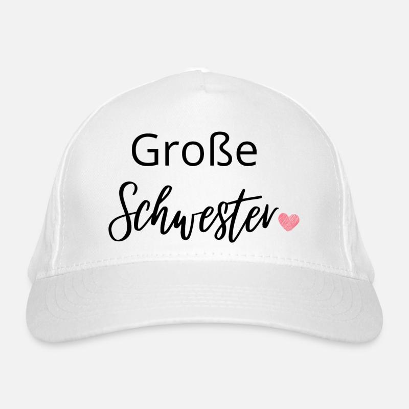 Große Schwester Bio-Baseballkappe