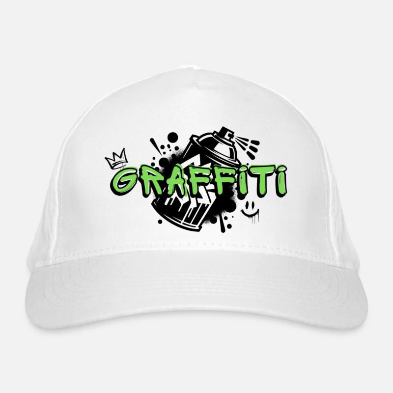 Graffiti Bio-Baseballkappe