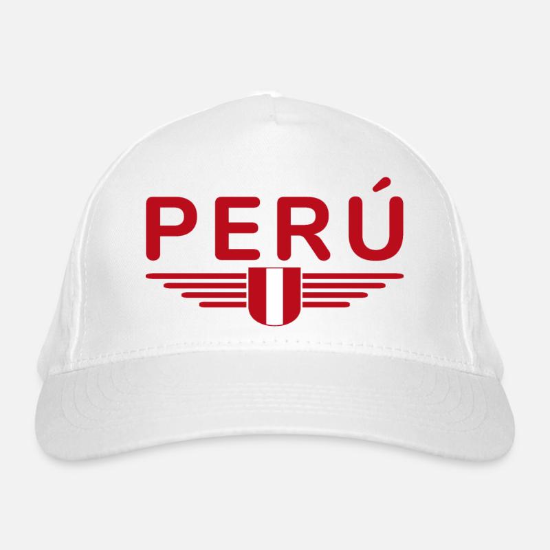 Peru Design – Farben der Anden Bio-Baseballkappe