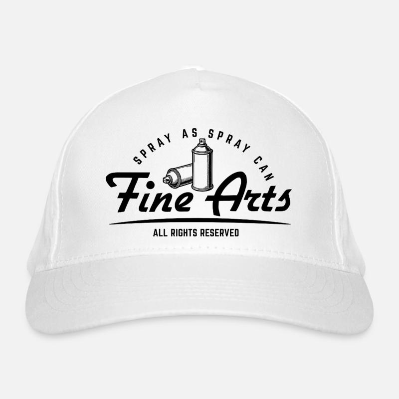 Spray as spray can - Fine Arts Bio-Baseballkappe