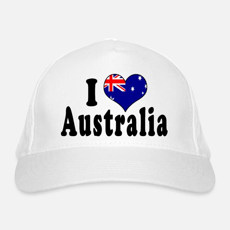 J’aime l’Australie Casquette classique bio