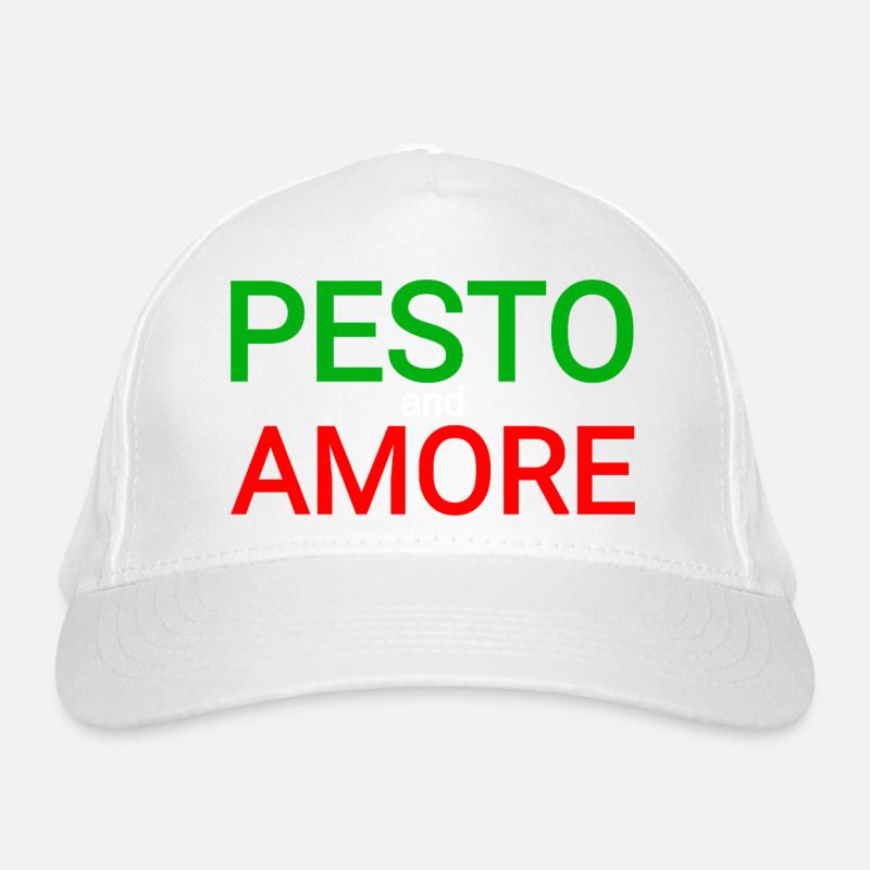 Pesto Amore Bio-Baseballkappe