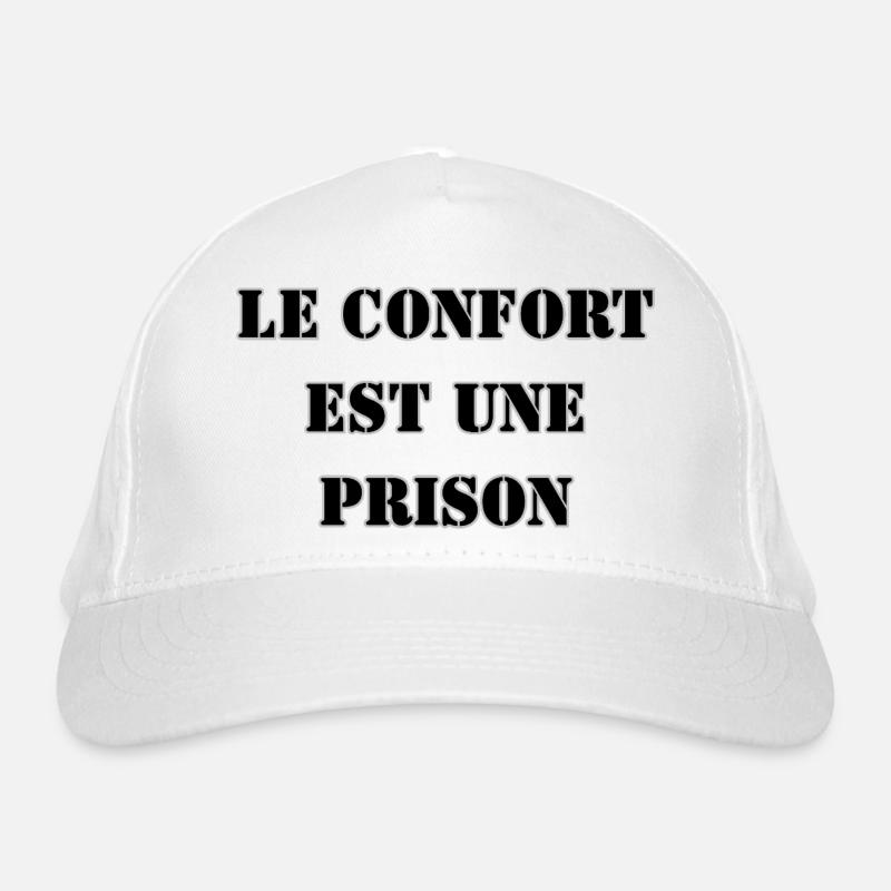 LE CONFORT EST UNE PRISON Casquette classique bio