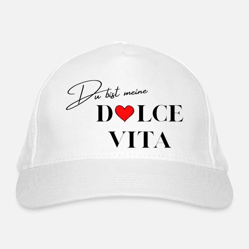 Spruch Liebe  Bio-Baseballkappe