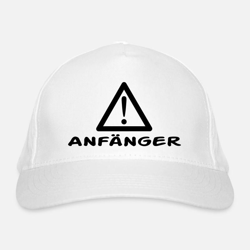 Attention Beginners Organic Baseball Cap