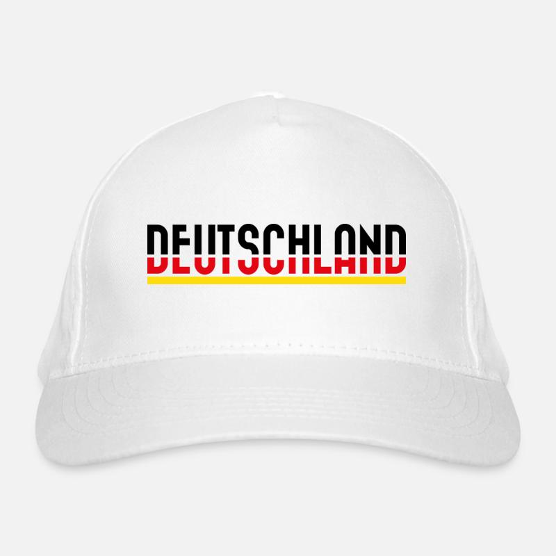 Deutschland Bio-Baseballkappe