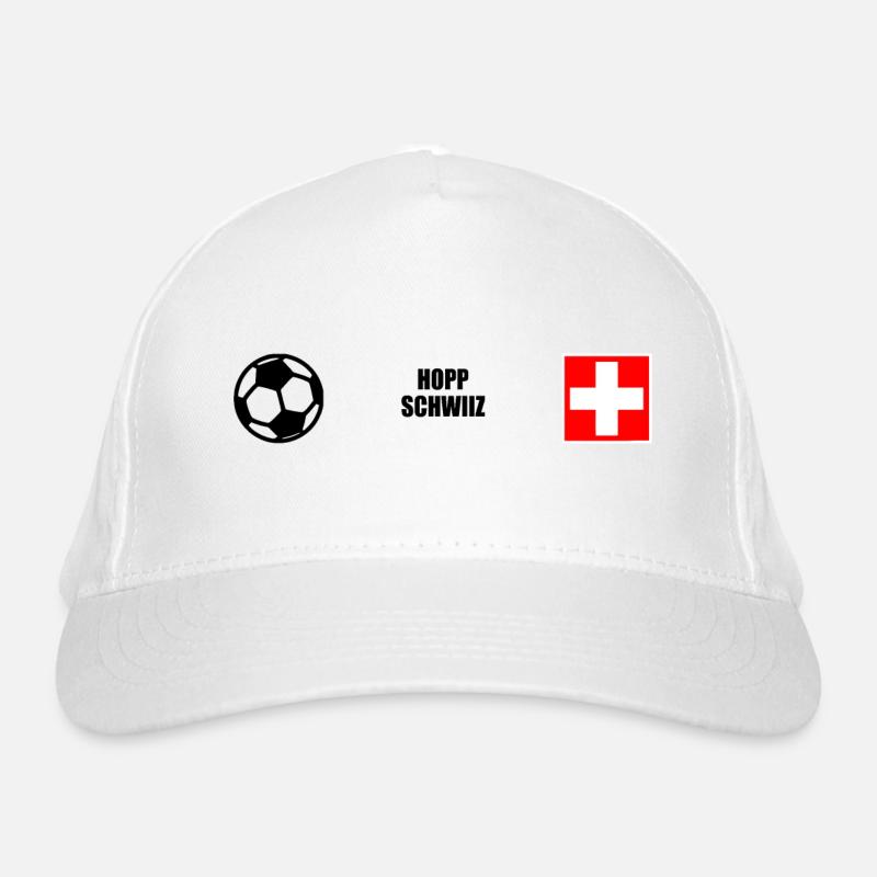 Schweiz Bio-Baseballkappe