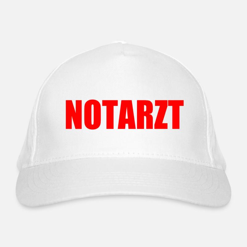 Notarzt Bio-Baseballkappe
