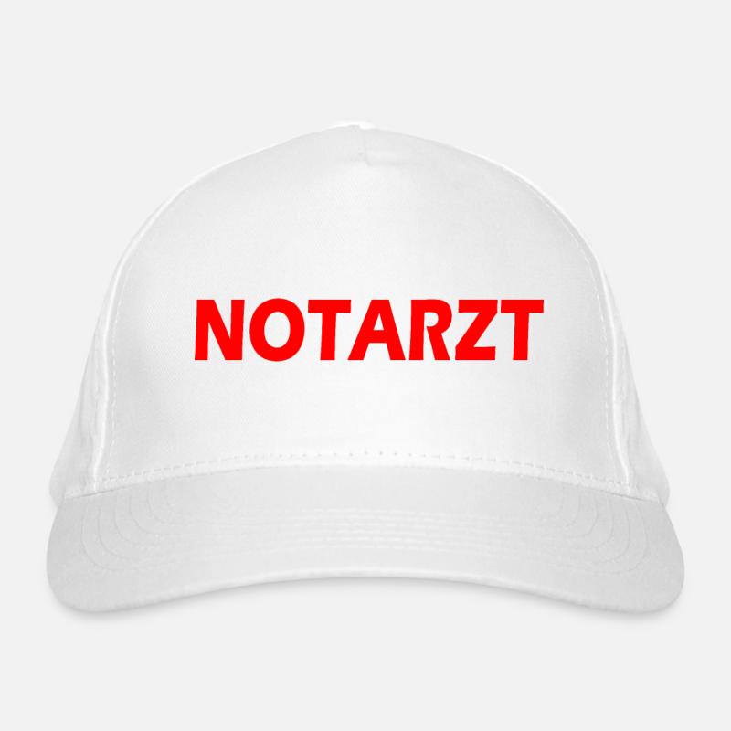 Notarzt Bio-Baseballkappe