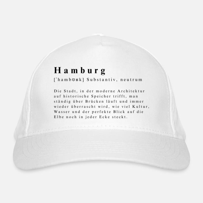 Hambourg Définition Casquette classique bio