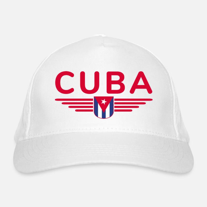 Un design cubain élégant pour les fans Casquette classique bio
