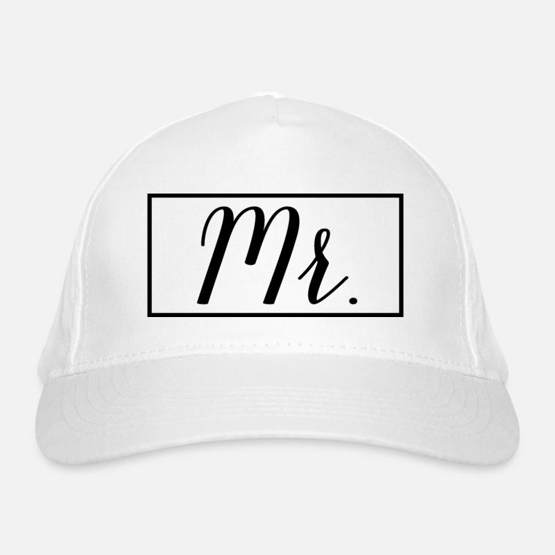 Mr. Matching Couple Engagement Wedding Honeymoon Organic Baseball Cap