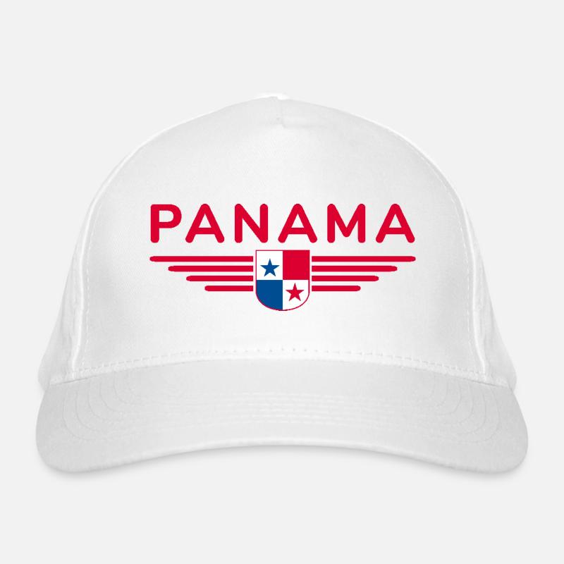 Panama T-Shirt Design Organic Baseball Cap