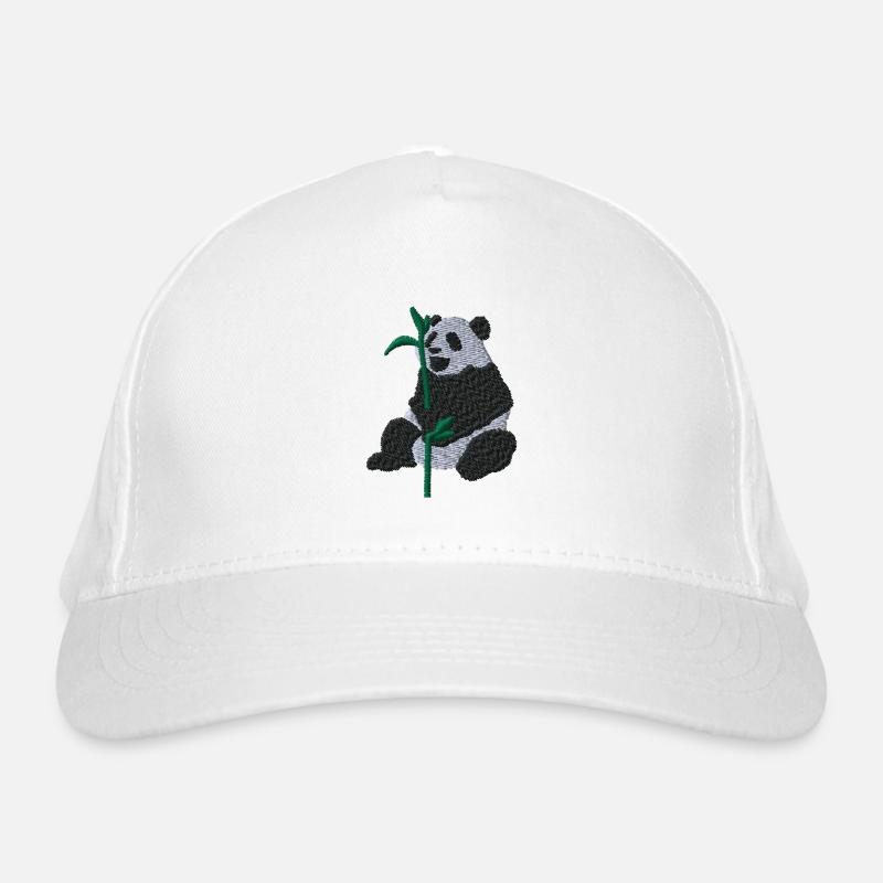 Pandabär Bio-Baseballkappe