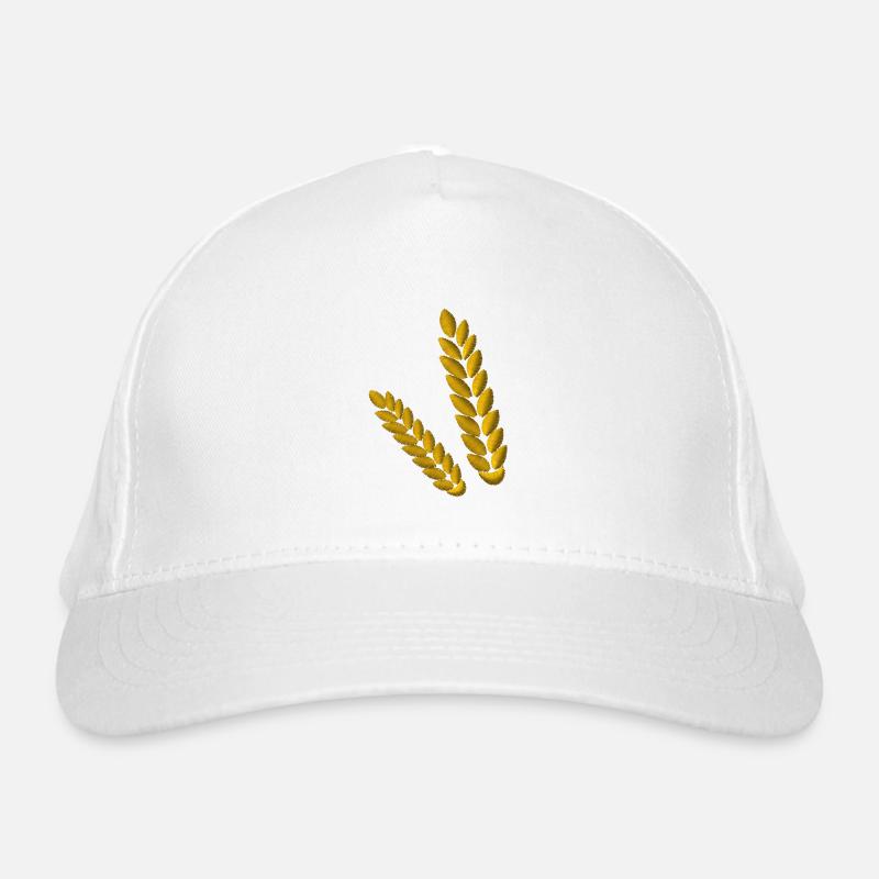 Grain brodé Casquette classique bio