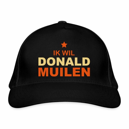 Ik Wil Donald Muilen - Biologische baseballpet