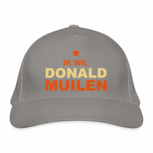 Ik Wil Donald Muilen - Biologische baseballpet