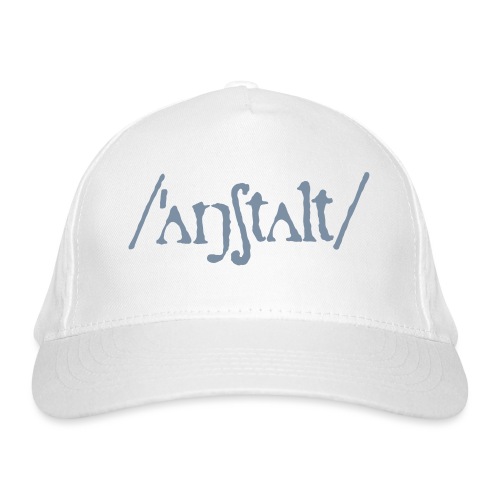 /'angstalt/ logo - Bio-Baseballkappe