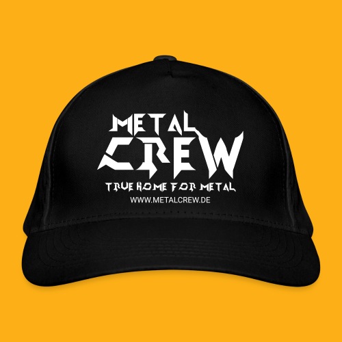 MetalCrew Logo White DE - Bio-Baseballkappe